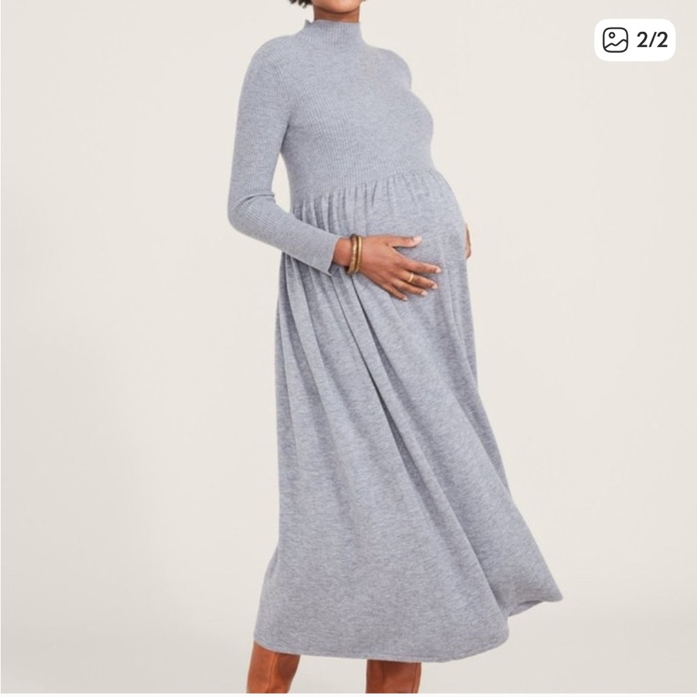 Hatch The Zinnia Maternity Sweater Dress - SIZE 3